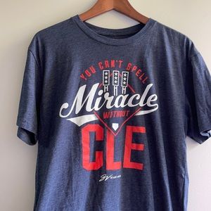 GV art Cleveland Indians T shirt